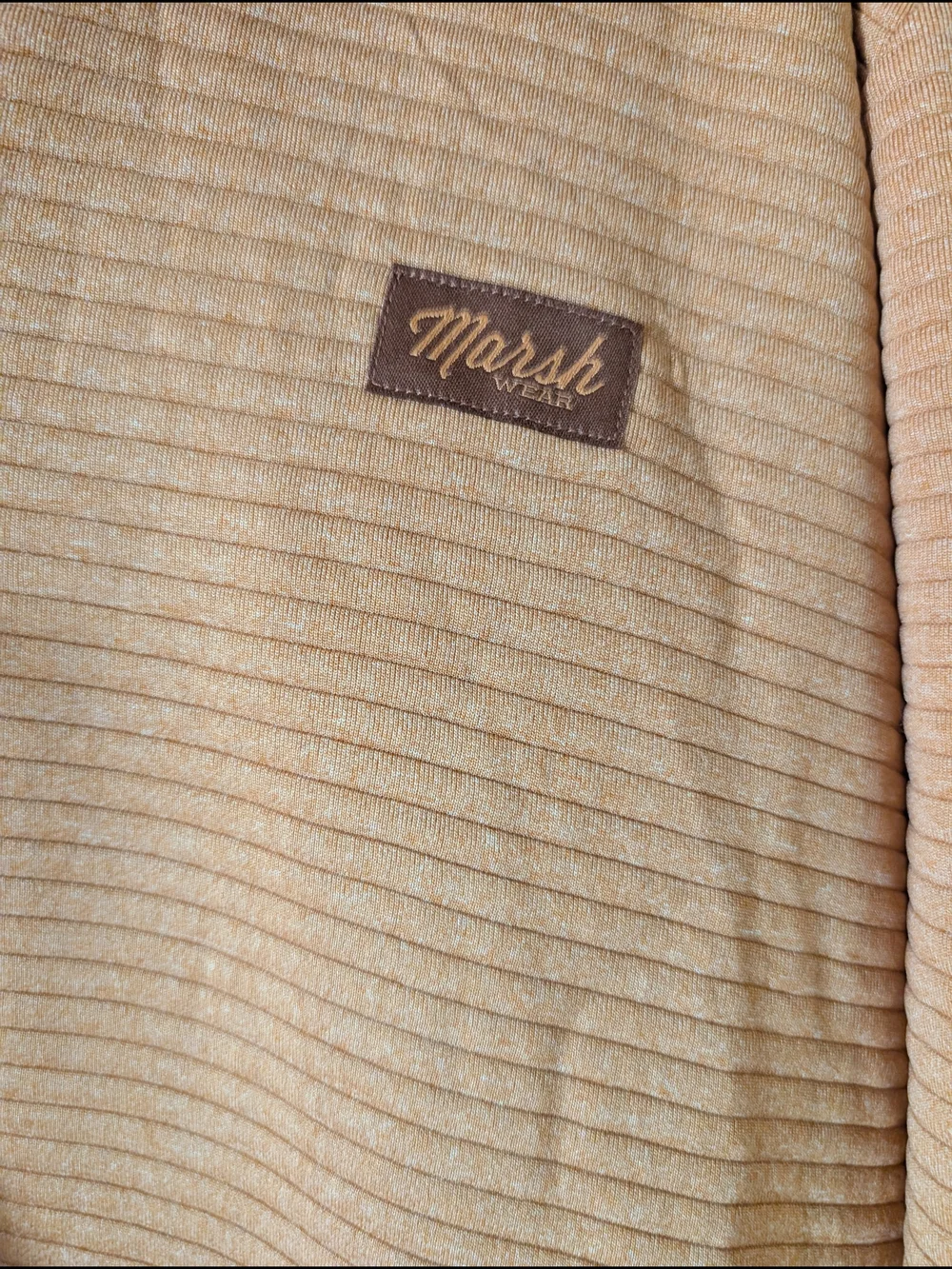 mark. Men's Hooded Zip Sweater - Rust